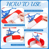 10Pcs Airplane Honeycomb Centerpieces 3D Table Decor for Party & Baby Shower