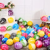 50PCS Rainbow Tie Dye Balloons – 12" Swirl Latex Balloons for Birthday, Candyland & Hippie Party