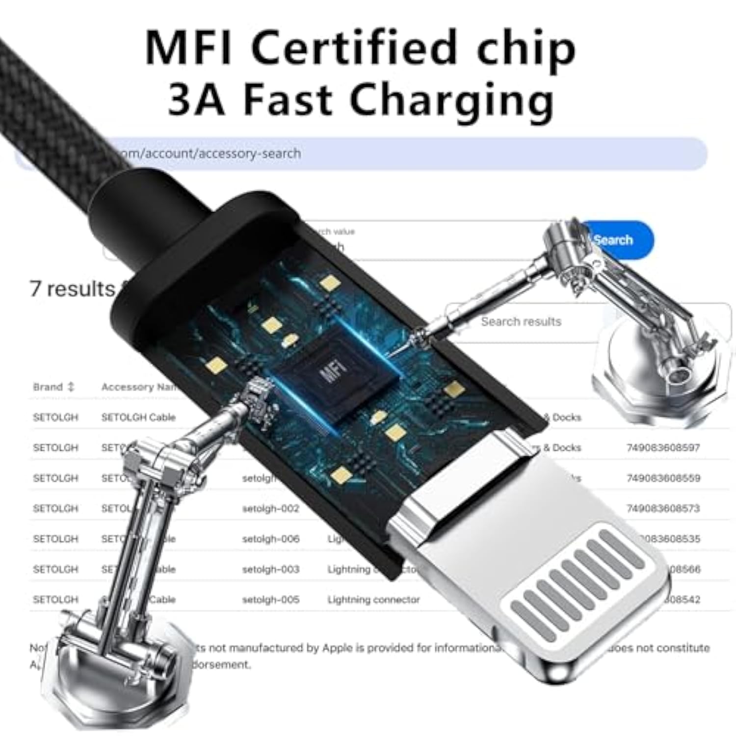 For Usb C To Lightning Cable 27W Fast Charging 15Ft/5M 2Pack Mfi Certified Nylon Braided Extra Long Iphone Charger Cable Compatible With Ipad/Ipod/Iphone 14/13/12/11/Pro Max/X/Se/8/7 Series