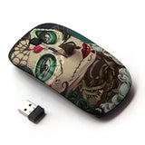 [ Optical 2.4G Wireless Mouse [ Candy Skull Halloween Ace Spades ]