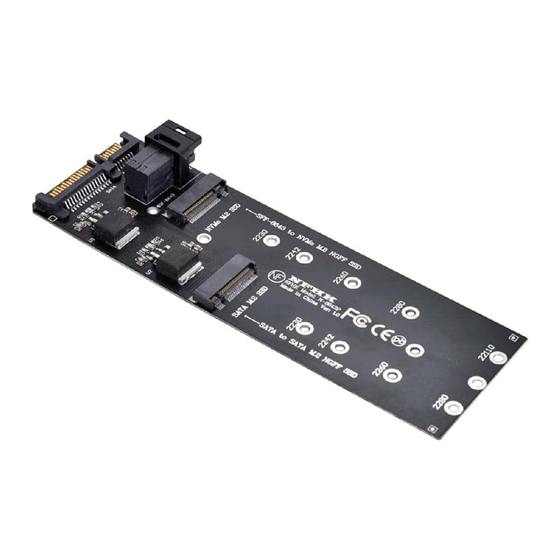 Cablecc SFF-8643 to U2 Kit NGFF M-Key to HD Mini SAS NVME PCIe SSD SATA Adapte