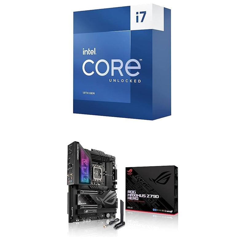 Intel Core i7-13700K Desktop Processor 16 cores (8 P-cores + 8 E-cores) 30M Ca