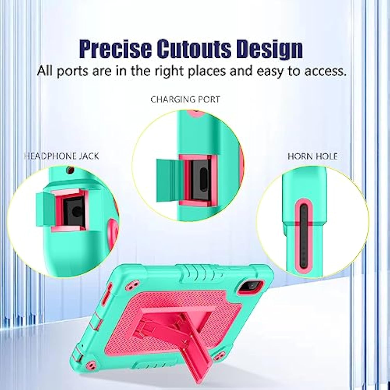 Case For Lenovo 9.0 Inch Tab M9 Tb-310Fu 2023 Model Slim Heavy Duty Built In S