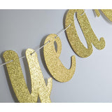 Cheers To 80 Years Banner - Happy 80Th Birthday Party Decorations - 80