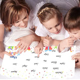 Jumbo Birthday Card Giant Guest Book Big Happy Birthday Party Signs Decorations Extra Large Birthday Gifts Cards Supplies For Women Men Boss -Large 14 X 22 Inches