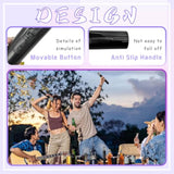 3 Pcs Kids Microphone Toy,Plastic Fake Microphone Pretend Play Toy Black Stage Mics Toys For Halloween Christmas Karaoke Costume Party Favors