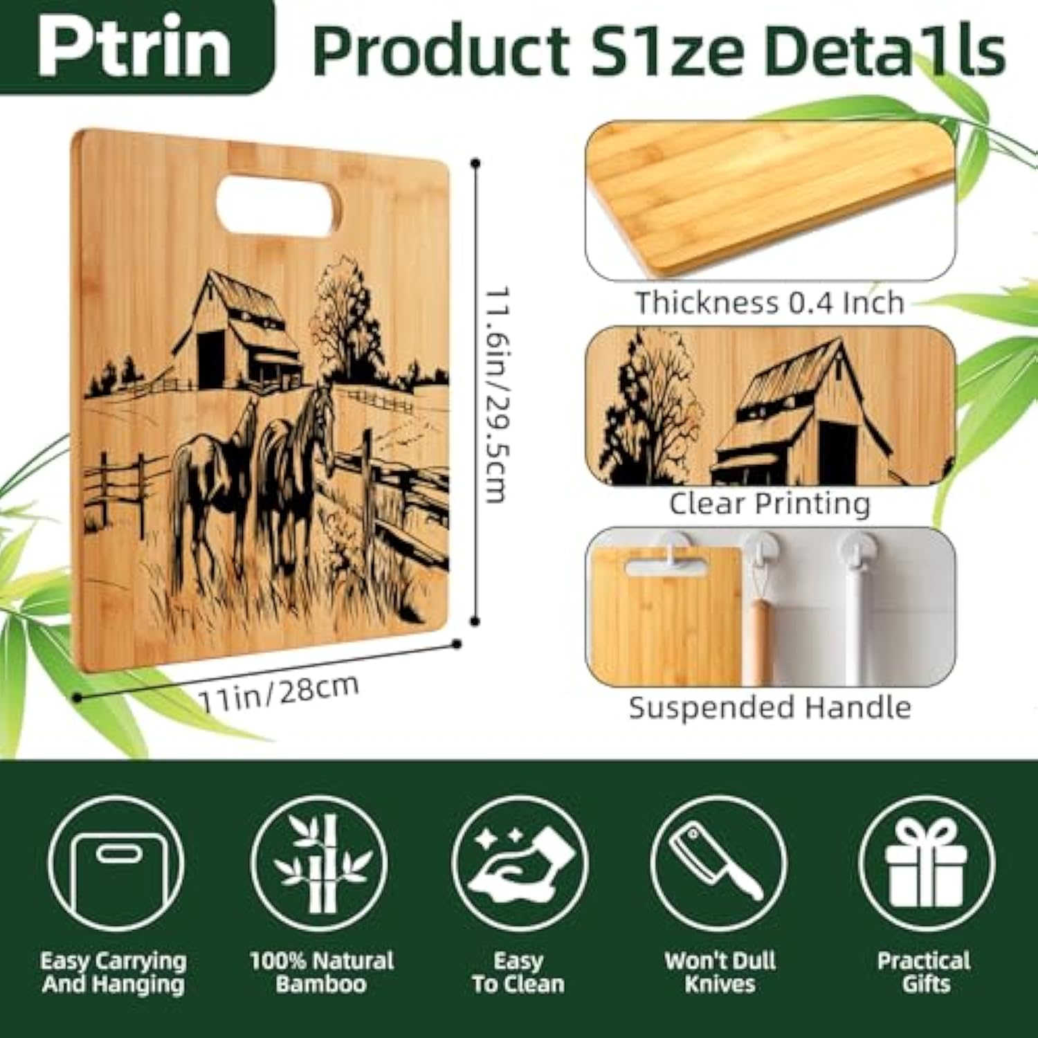 Popular Funny Gifts For Friendship Women & Men, Unique Cutting Board Christmas Decorations,Thanksgiving Day Gifts,Christmas Gifts, Holiday Gifts11.6 * 11'',A-4