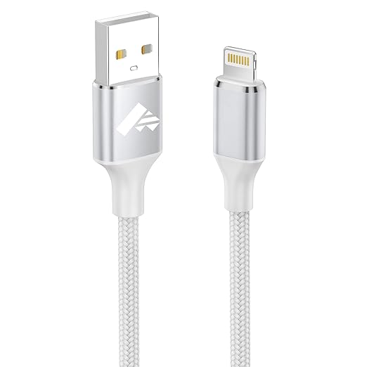 Apple MFi Certified iPhone Charger 6FT USB to Lightning Cable Fast Charging Braided Cord for iPhone iPad AirPods