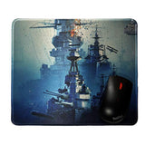 World Of Warship Gaming Mouse Pad Battleship 12X10 Inches Custom Mousepad Gaming Mat