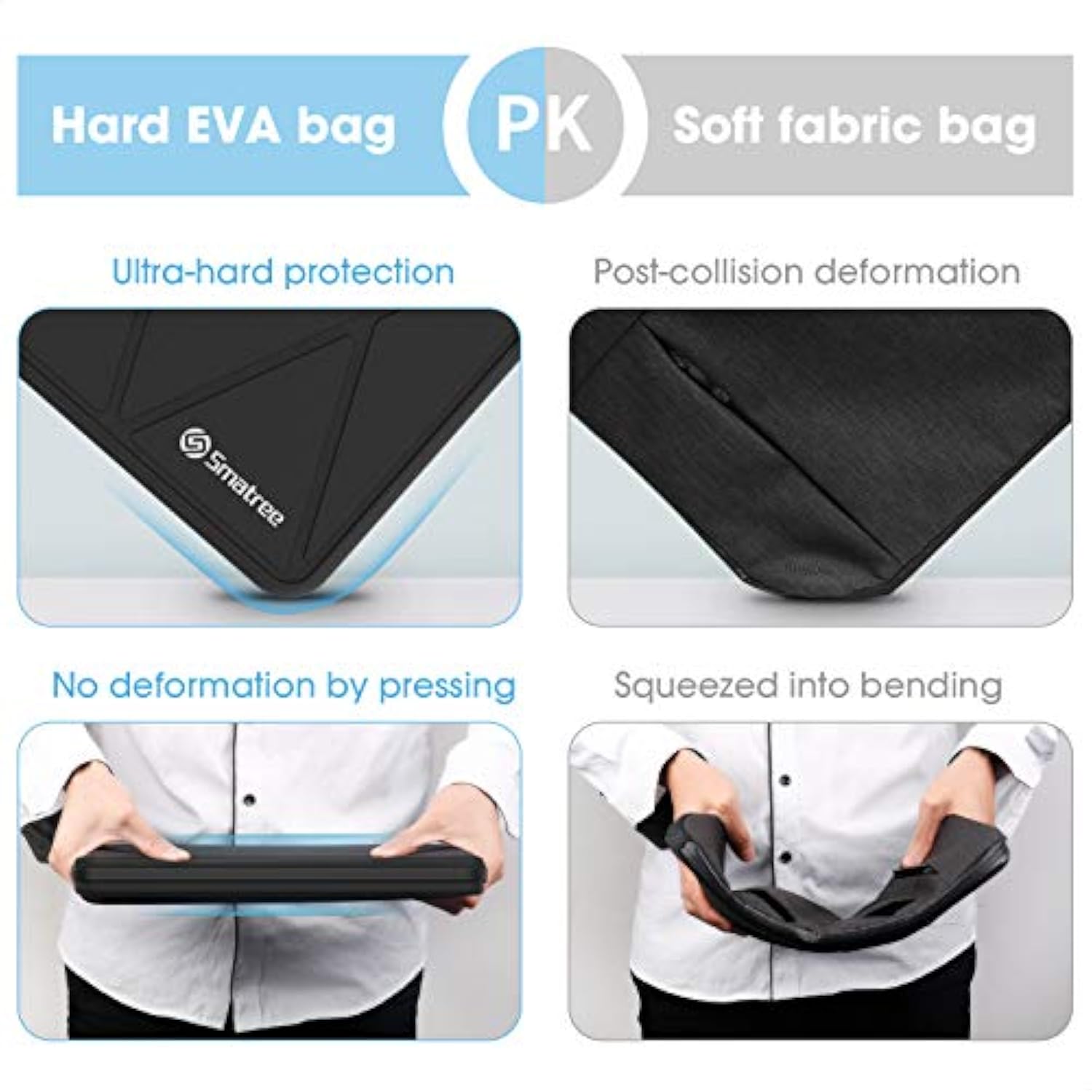 Smatree Hard Shell Laptop Case for 13.3 inch DELL Pro 13 Plus pb13250 or 2-in-1,for 13.3 inch DELL Pro 13 Premium PA13250,for 13inch XPS 13 9345/9350,for XPS 13 Plus 9320/9310/7390,for ASUS ZenBook 13