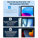 Clear Case For (A16) 11Th Generation 11 Inch 2025, 10Th Generation Case 10.9 Inch 2022, Slim & Lightweight Soft Tpu Transparent Back Protective Cover, Clear