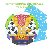 Cartoon Blue Sky White Clouds Plates Napkins Total 40Pcs Serve 10 Toy Inspired Story Kids Birthday Party Boy Baby Shower Tableware Set Clouds Sky Dinner Plates Dessert Plates Napkins Supplies