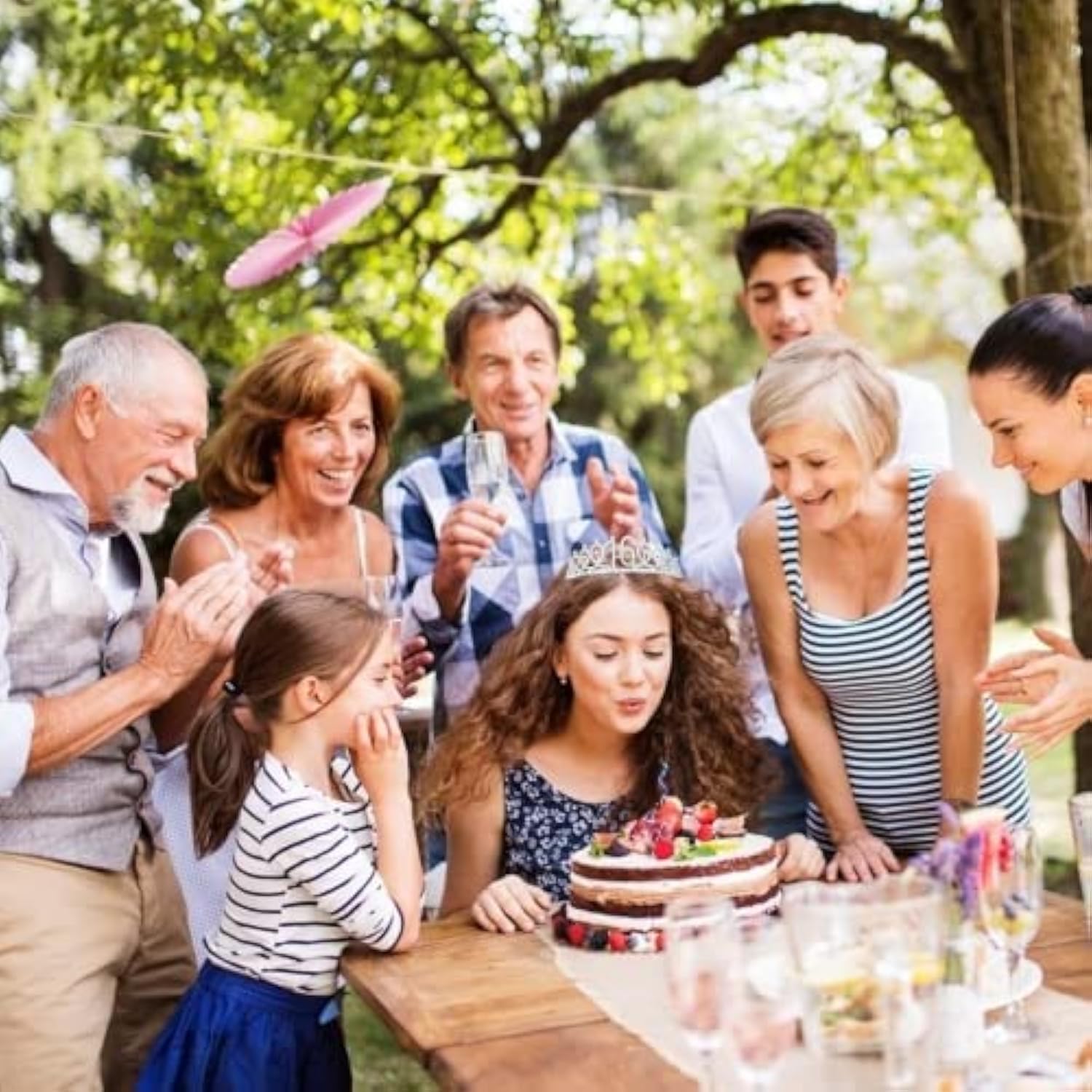 Sweet 16 Birthday Decorations Tiara and Sash Gifts for Girls Party Supplies