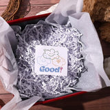 2Lb Crinkle Cut Paper, White Shredded Confetti Paper For Gift Basket Filling Wedding Anniversary Party Gift Box Filler Stuffing