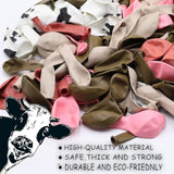 153pcs Dusty Pink Cow Balloon Garland Kit for Baby Shower, Birthday & Western Party