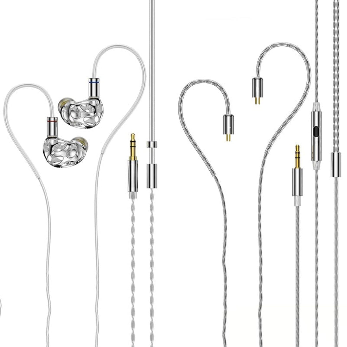 In-Ear Earphones Blon Bl-A8 Prometheus 10Mm Dd Earbuds 3D Printing Metal Housi