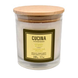 Fruits & Passion Scented Candle – Coriander & Olive Oil, Plant-Based Wax Candle In Recyclable Glass Vase, 35 Hour Burn Time, Clean-Burning Fragrance For Home, 7.7 Oz