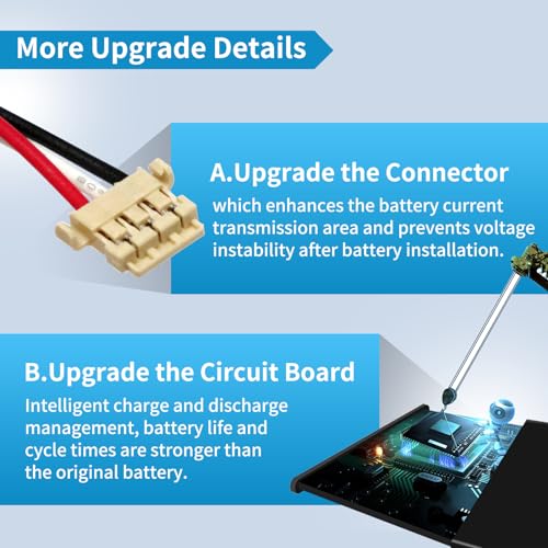 For Adt Dbc835 Dbc835-V2 Battery Upgraded [630Mah] For Adt Dbc835 Dbc835-V2 Hd Doorbell Camera Replacement Battery 3.7V