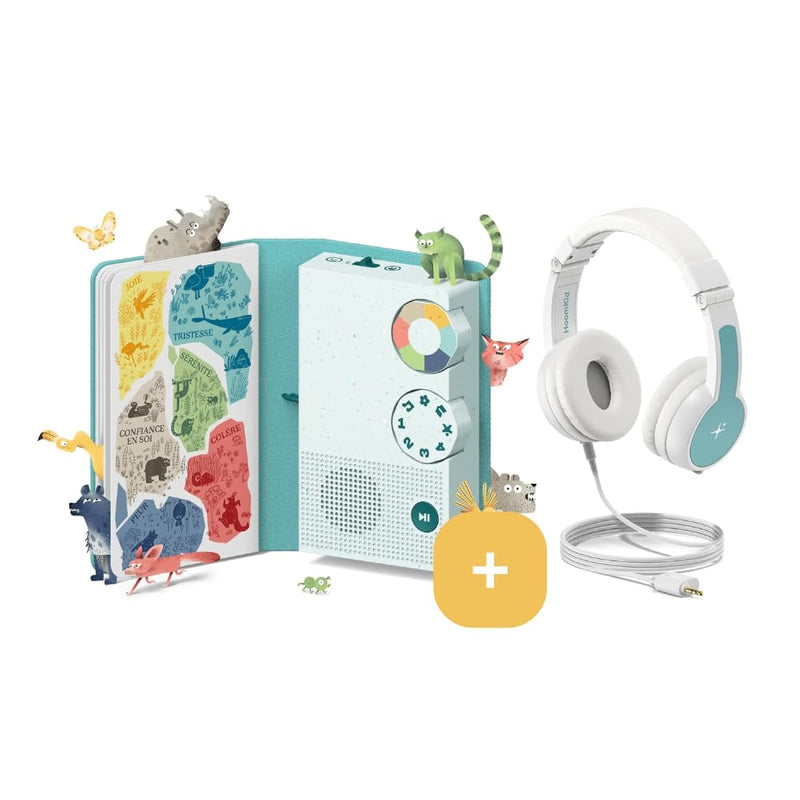 Kid Storyteller + Headphones | Children'S Emotional Management Audio Player +