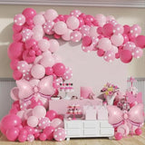 Pink Balloon Arch Kit For Pink Mouse Balloons For Baby Shower Wedding