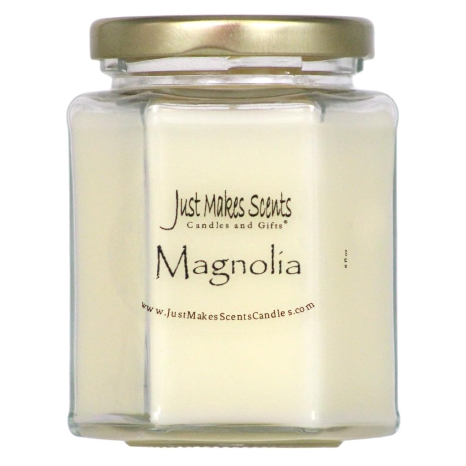 Magnolia Scented Blended Soy Candle | Light And Lovely Floral Fragrance | Hand Poured In The Usa By (8 Oz)