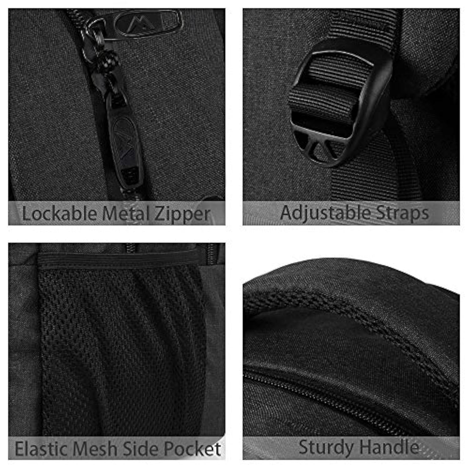 Business Laptop Backpack, 15.6 Inch Travel Laptop Bag Rucksack With Usb Charging Port, Waterresistant Bag Daypack For Work College Computer Men Women Backpack, Black