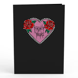 Fatally Yours Pop Up Card – 5 X 7” Spooky Valentine’S Card – 3D Pop-Up Greeting Card For Wife Or Girlfriend, Long Distance Gift