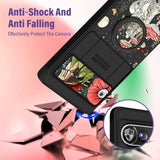 For Pixel 9 Pro Xl Case - Women Girls Cute Phone Cover Girly Pretty Aesthetic Mushroom Skeleton Unique Design With Camera Cover And Ring Stand Funda For Pixel 9 Pro Xl