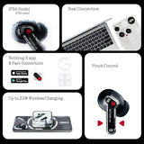 Ear Wireless Earbuds Bluetooth, 45dB Hybrid Smart ANC Earbuds, 11mm Deep Bass Boost, Hi-Res Audio with LDAC & LHDC 5.0, 6 Mics Call, 40.5H Playtime