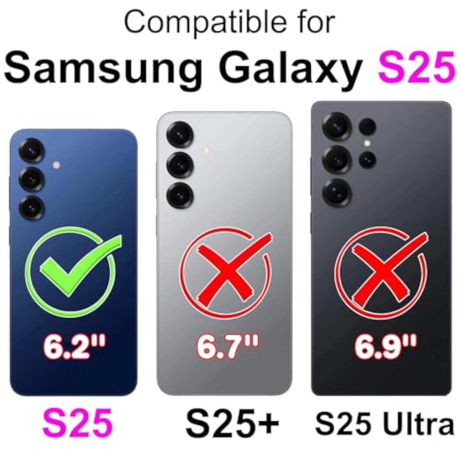 Designed For Samsung Galaxy S25 5G Case Wallet,Women Flip Folio Cover With Embossed Pu Leather Stand Credit Card Holders Slots Wrist Strap Phone Case For Samsung S25 6.2 Inch (Rose Gold Butterfly)