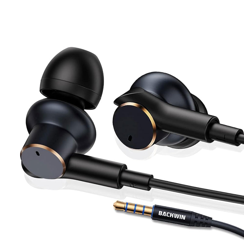 Wired Headphones With [Four Speakers], High-Fidelity Noise-Cancelling Stereo S