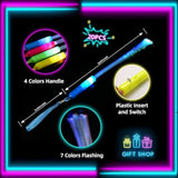 258-Piece Glow Party Set with Wands, LED Glasses, and Glow Sticks
