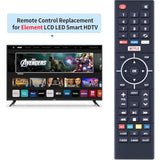 Universal Remote Control For All Element Tv, Replacement Remote Control Compatible With 99% Element Lcd Led Smart Hdtv