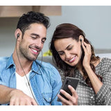 Headphone Splitter For 2 Headphones/Aux Splitter 1 In 2 Out / 1 Audio Jack To 2 Speakers Or Headphones (3.5Mm Trs Male To 2 3.5Mm Trs Female)