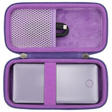 Hard Travel Case Replacement For Anker 325/535 Power Bank Powercore 20K Portable Charger 20000Mah, Case Only (Purple)