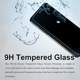 3-Pack 5.5 Inch Tempered Glass Screen Protector for iPhone 6-8 Plus Case Friendly