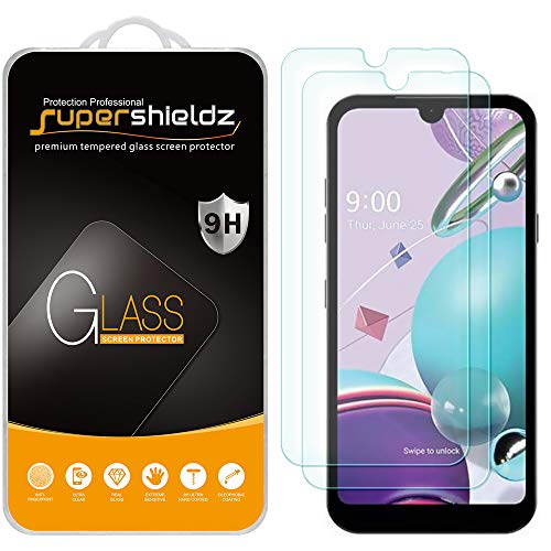 (2 Pack) Designed for LG K31 and K31 Rebel Tempered Glass Screen Protector, Anti Scratch, Bubble Free