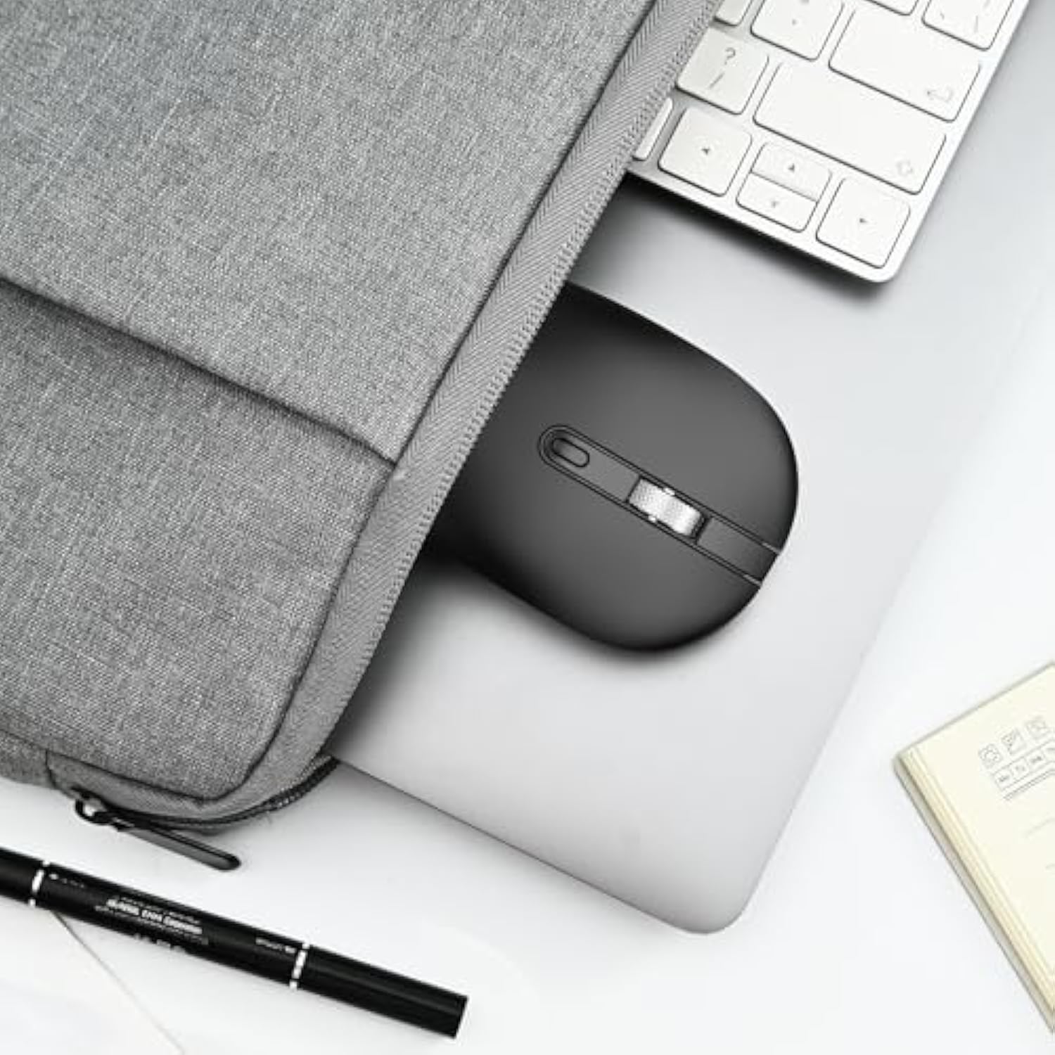 Wireless Mouse For Laptop, Slim Silent Mouse 2.4G Portable Computer Mice With