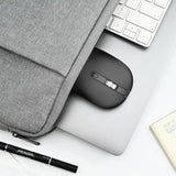 Wireless Mouse For Laptop, Slim Silent Mouse 2.4G Portable Computer Mice With