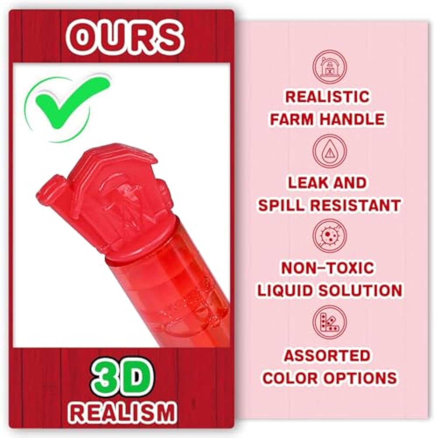 32Pcs Animal Farm Bubbles With Gift Box, Party Favors For Kid, Mini Dog/Horse Bubble Wands Bulk, Birthday Decoration, Pinata Filler, Goody Bag Stuffers Supplies, Carnival Prizes, Classroom Gift Toy