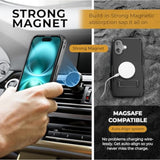 Iphone 16 Case With Belt Clip & Kickstand, Magsafe Compatible, Shockproof Shell Holster Combo, 6.1" | Black V2