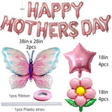 Happy Mother's Day Balloons Mothers Day Banner Set for Party Decoration Supplies