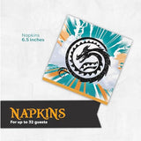 Unique How To Train Your Dragon Plates and Napkins for 32 | How to Train Your Dragon Party Supplies and Decorations | Officially Licensed