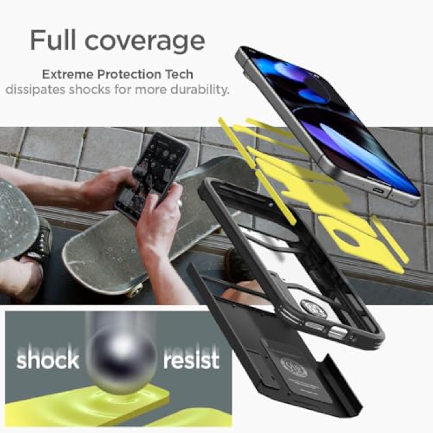 Spigen Tough Armor Designed for Pixel 9 Case/Pixel 9 Pro Case (2024) [Kickstand] [Military-Grade Protection] - Black