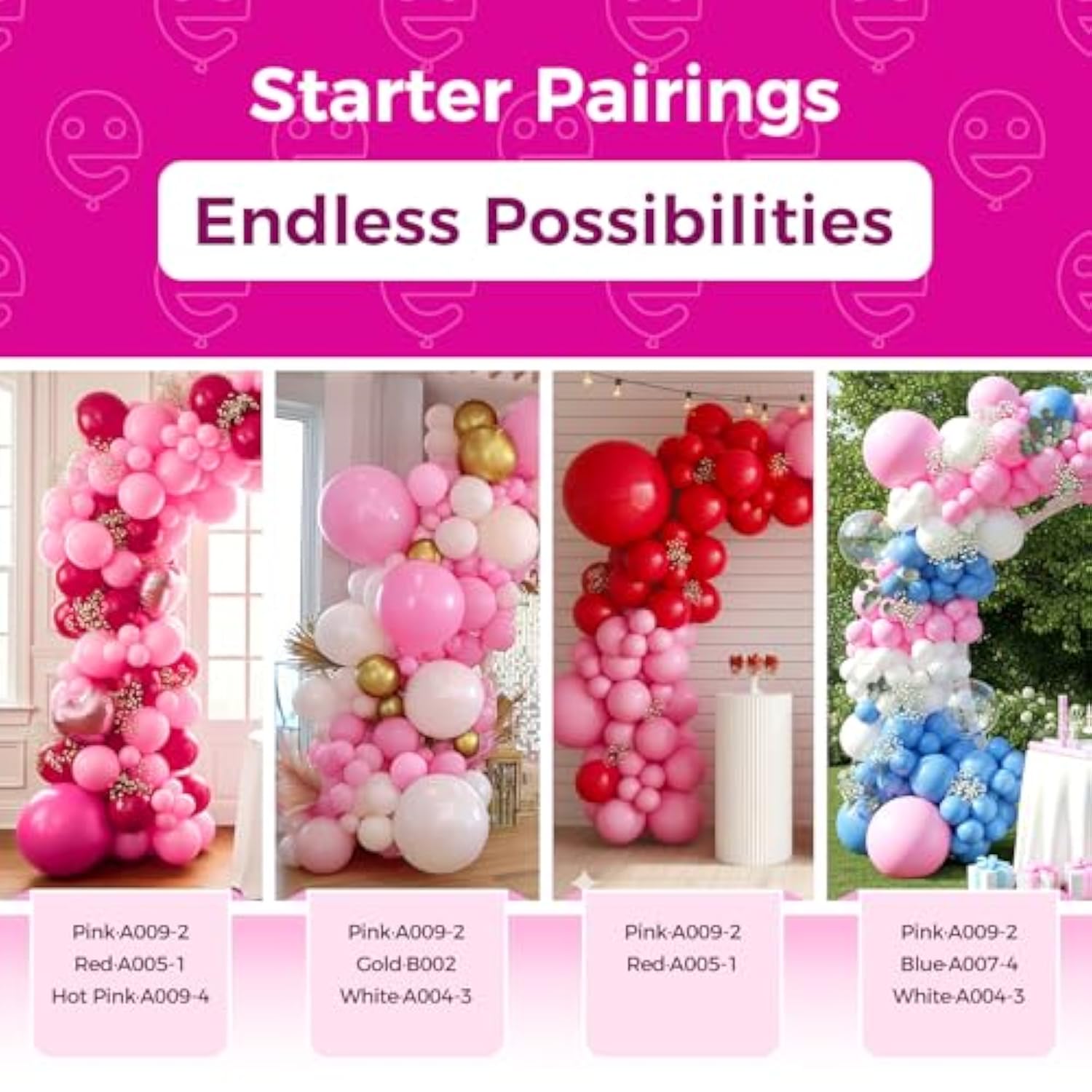 30pcs 18" Large Thick Pink Balloons for Birthday, Baby Shower & Wedding Decoration