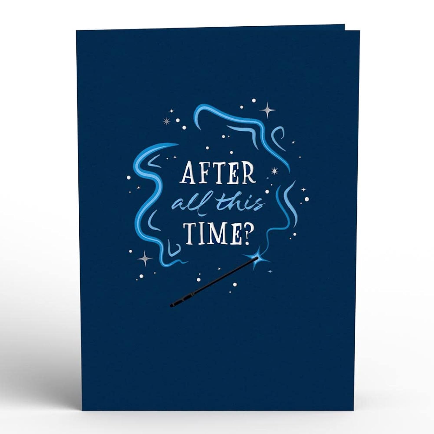 Valentines Day Card For Her, Him - 3D Warner Bros. Pop-Up Cards - Harry Potter - After All This Time - 5" X 7" - Blank Notecard & Envelope Included