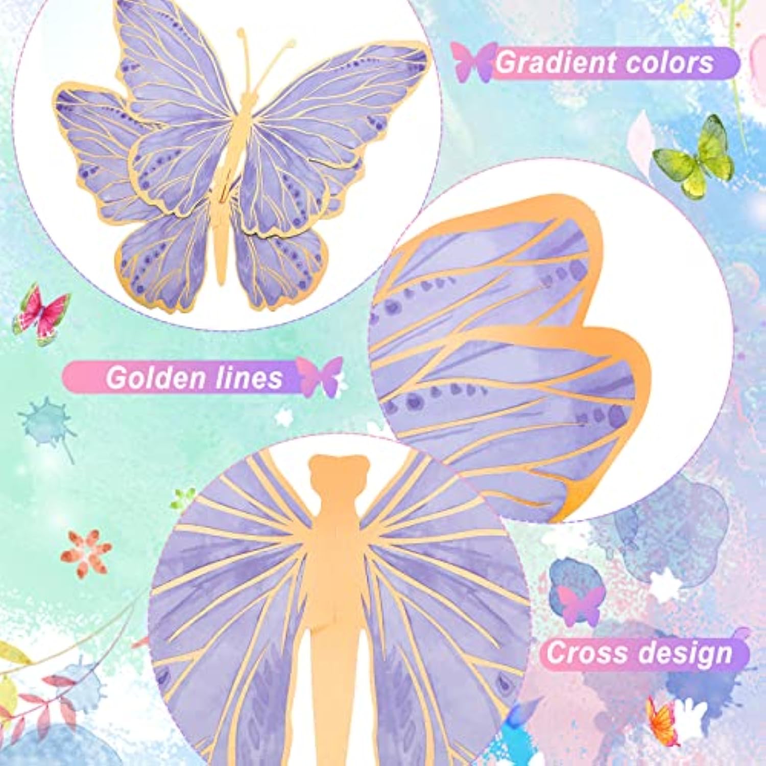 10 Pieces Butterfly Centerpieces For Tables Butterfly Party Decoration