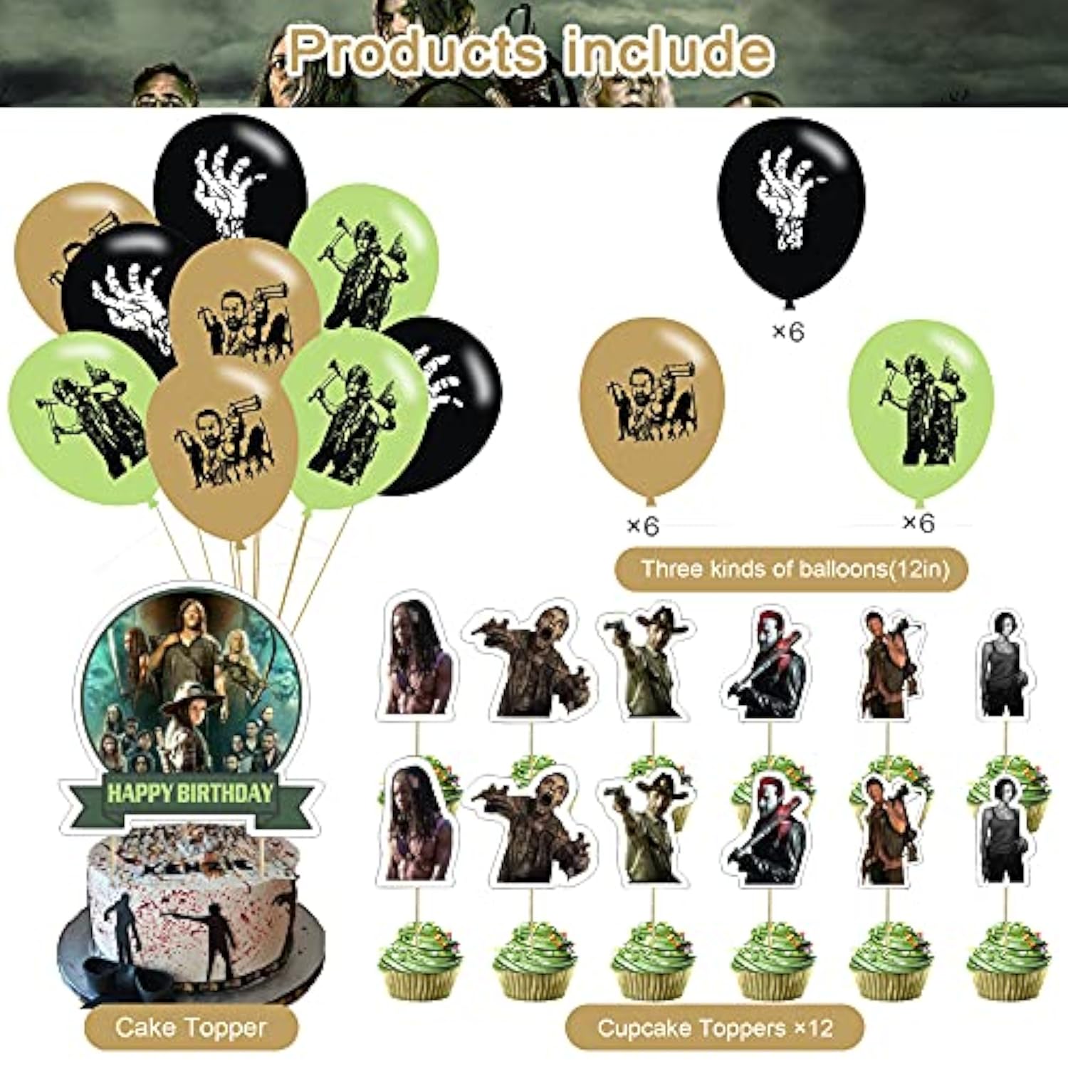 45-Pack Video Game Balloons – Black Gaming Theme Birthday Decorations for Level Up Parties