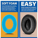 Replacement Earpads For Hd650, Hd660 S, Hd600, Hd6Xx, Hd58X, Hd580, Hd565, Hd545, Hd535 Headphones By - Deeper Inner Hole I Noise Isolation Memory Foam (Hybrid Velour)