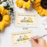 Winnie The Pooh Baby Shower Decorations-Baby Shower Games-Baby Shwoer Party Decor-Baby Shower Table Sign Centerpieces-Baby Shower Games Pooh Birthday Supplies Party Decorations
